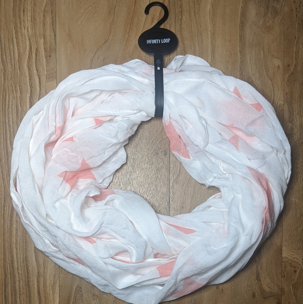 Extra Wide Starred Infinity Scarf by Infinity Loop